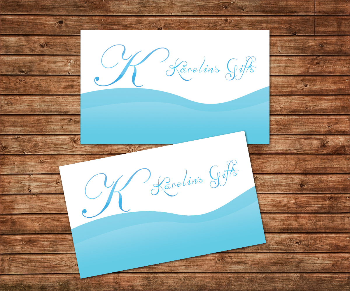 Design de Carte de Visite par Sagar More pour Karelin's Gifts | Design #3801555