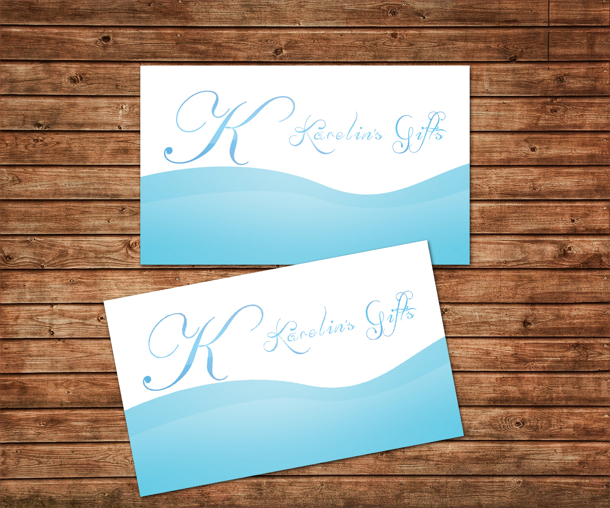 Design de Carte de Visite par Sagar More pour Karelin's Gifts | Design #3801568