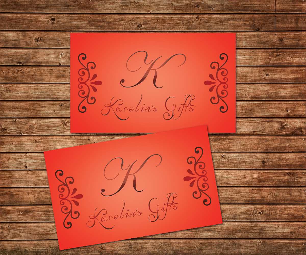Business Card Design by Sagar More for Karelin's Gifts | Design #3801721