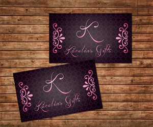 Diseño de Tarjeta de Presentación por Sagar More para Karelin's Gifts | Diseño: #3805070