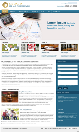 WordPress-Design von pb für dieses Projekt | Design: #1017880