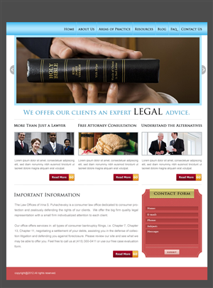 WordPress-Design von Vblue für dieses Projekt | Design: #1025926