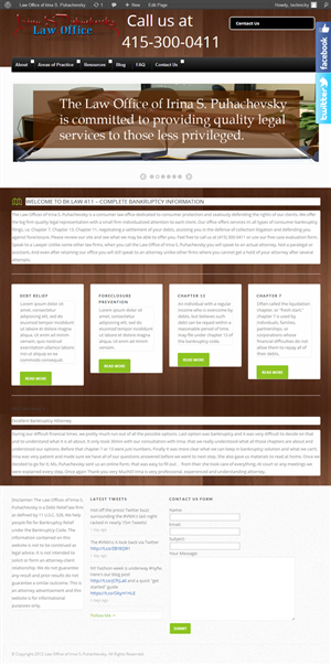 WordPress-Design von Technicky für dieses Projekt | Design: #1028073
