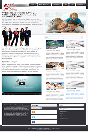 WordPress-Design von Technicky für dieses Projekt | Design: #1038639