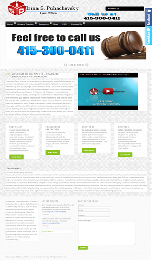 WordPress-Design von Technicky für dieses Projekt | Design: #1065574