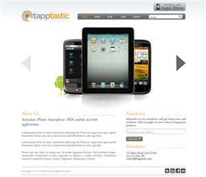 Diseño Web por Desire Design Solutions para Tapptastic LLC | Diseño: #997036