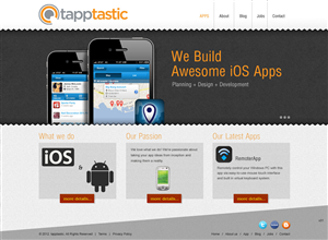 Diseño Web por pb para Tapptastic LLC | Diseño: #1003841