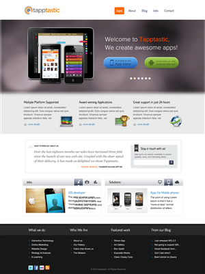 NYC Tech Startup Web Design Project | Diseño Web por OM