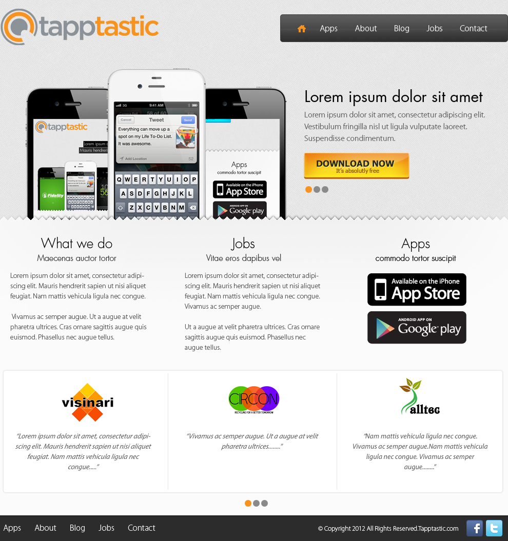 Web Design par ESolz Technologies pour Tapptastic LLC | Design #998323