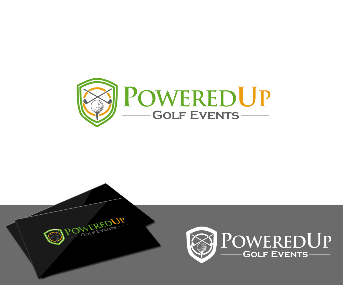 Logo-Design von HeroG®APHIX für PoweredUp Golf Events | Design #3806728