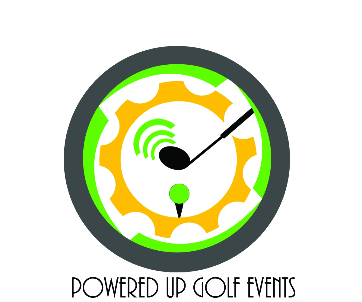 Logo Design by suchi.agarwal Ambience Design Studio for PoweredUp Golf Events | Design #3787807