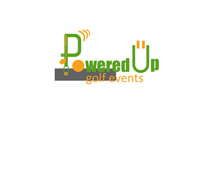 Logo Design by suchi.agarwal Ambience Design Studio for PoweredUp Golf Events | Design #3807489