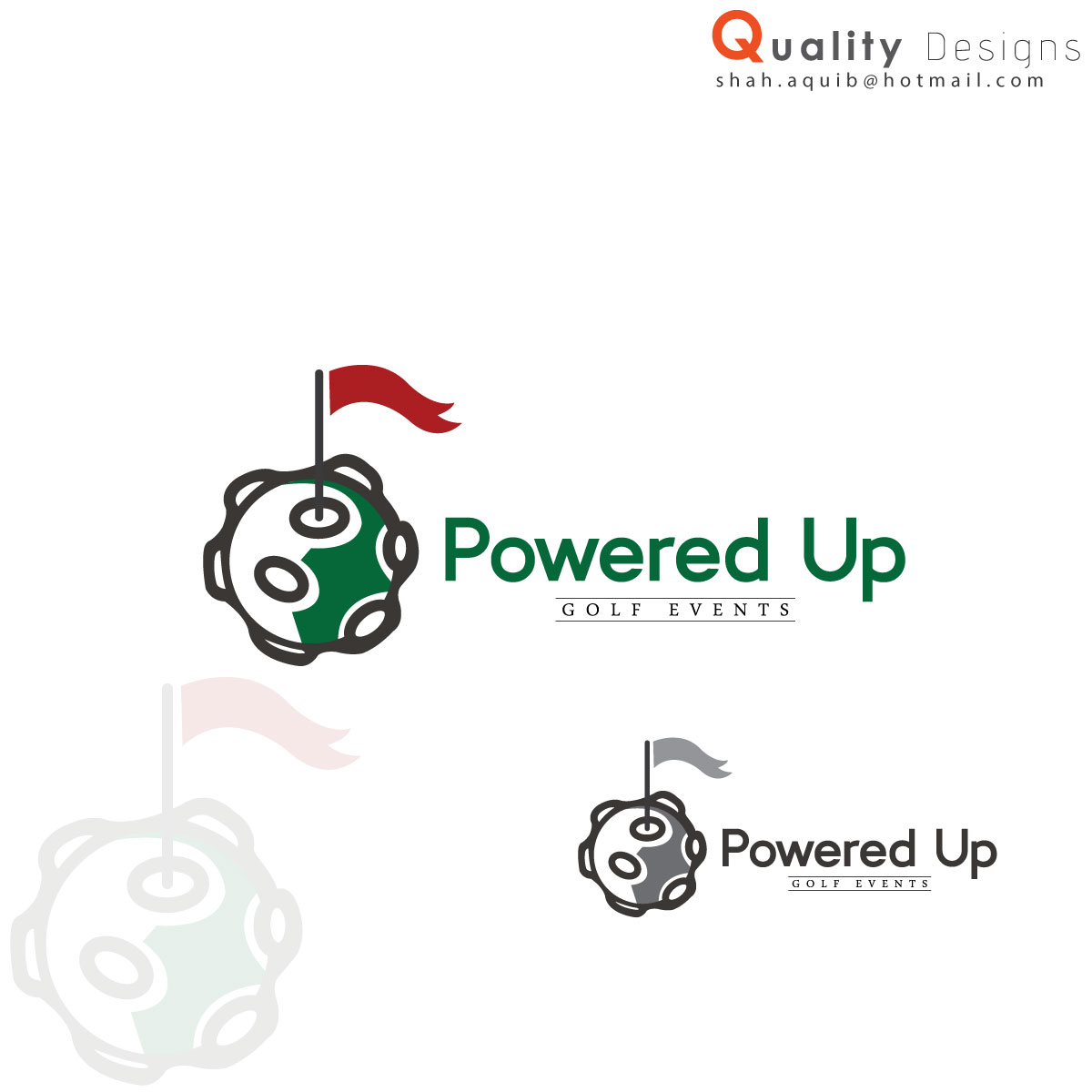 Design de Logo par logo's By cristifer pour PoweredUp Golf Events | Design #3781269