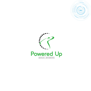 Logo Design by logo's By cristifer for PoweredUp Golf Events | Design: #3781497