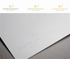 Logo Design by ChicD for PoweredUp Golf Events | Design: #3811160