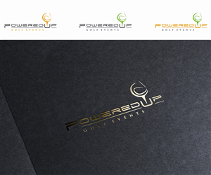 Logo Design by ChicD for PoweredUp Golf Events | Design: #3811263