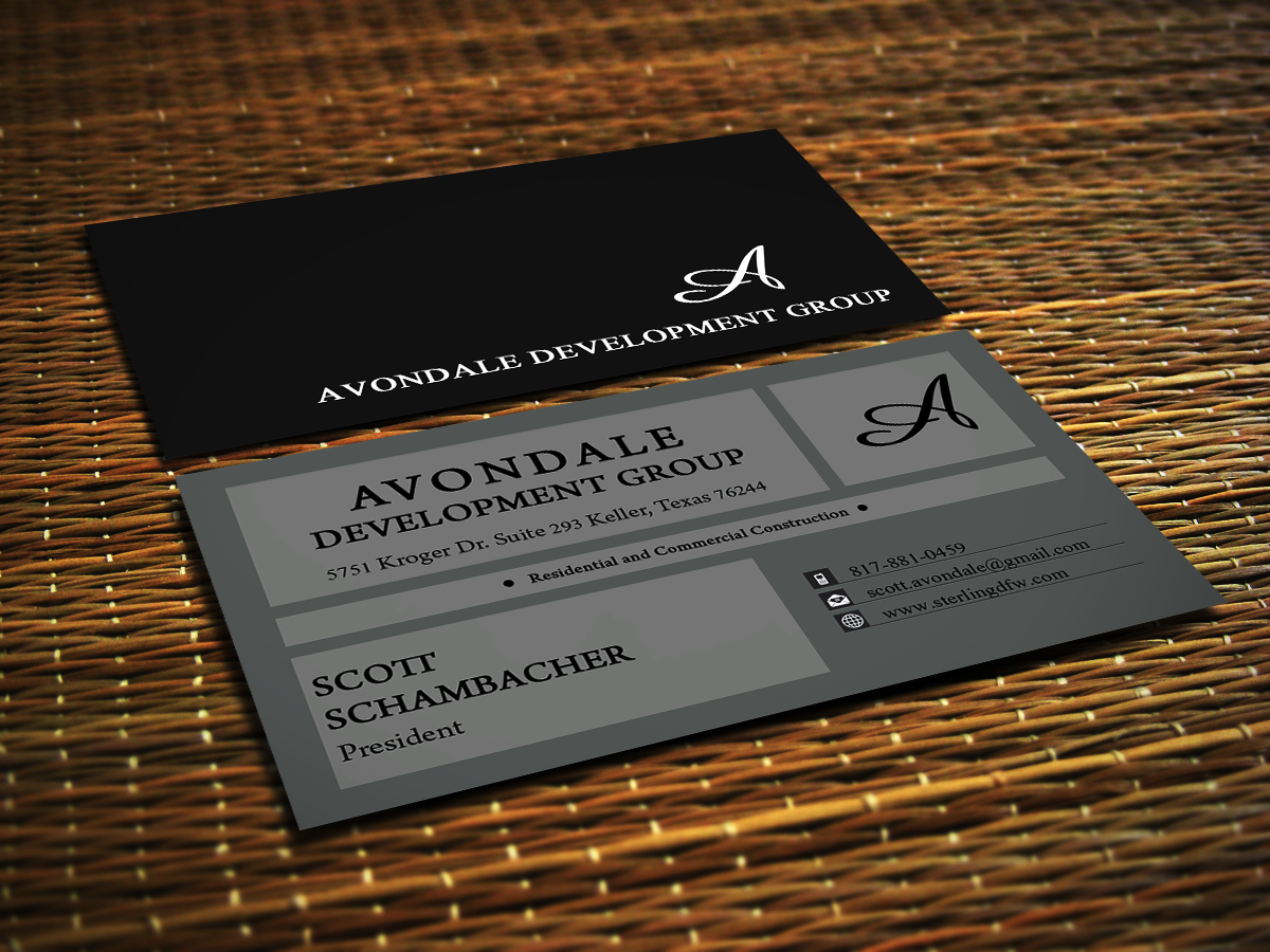 Business Card Design by Sajin for this project | Design #5467644
