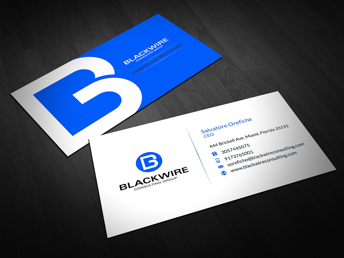 Business Card Design by Sal G for this project | Design #3782508