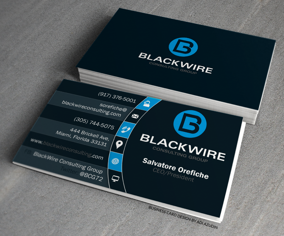 Business Card Design by adiazudin for this project | Design #3781922