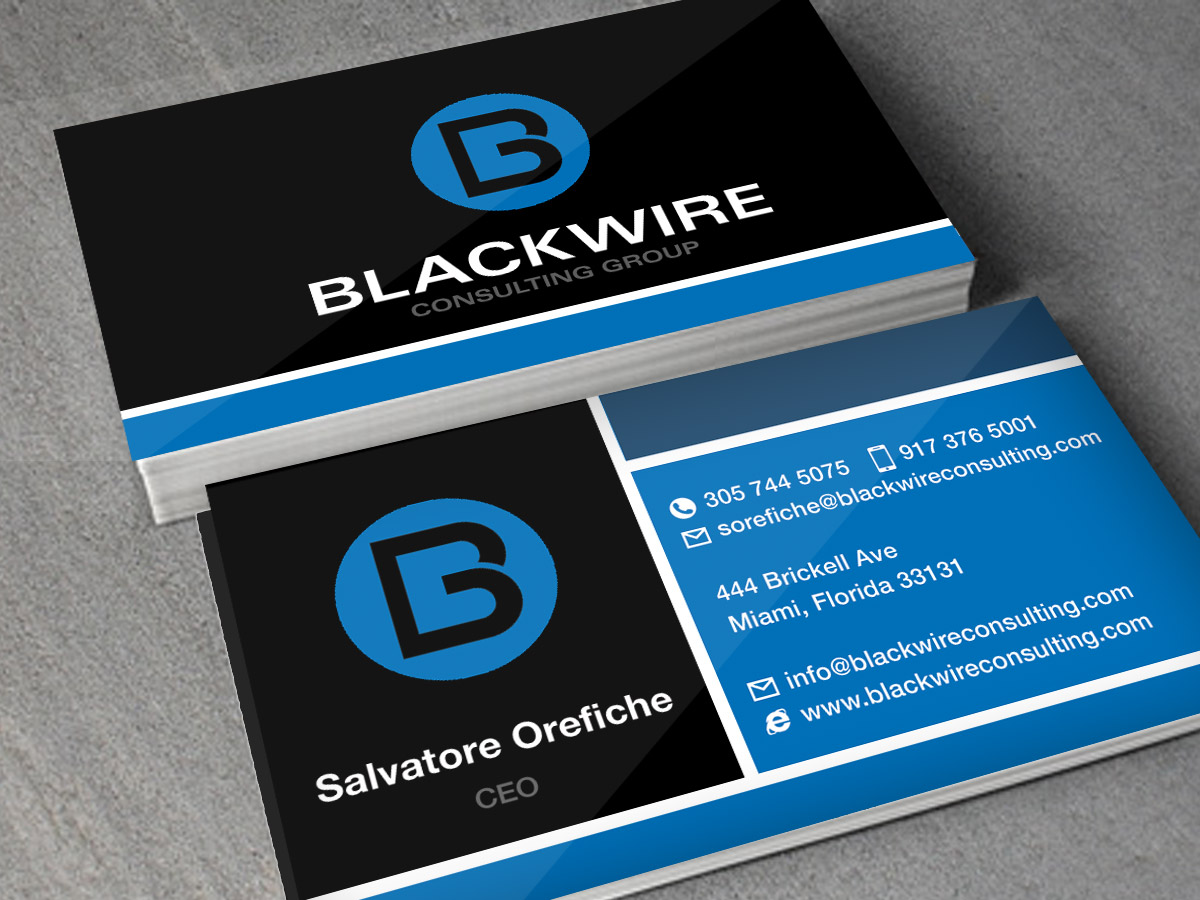 Business Card Design by Mic_Studio_Bam for this project | Design #3782005