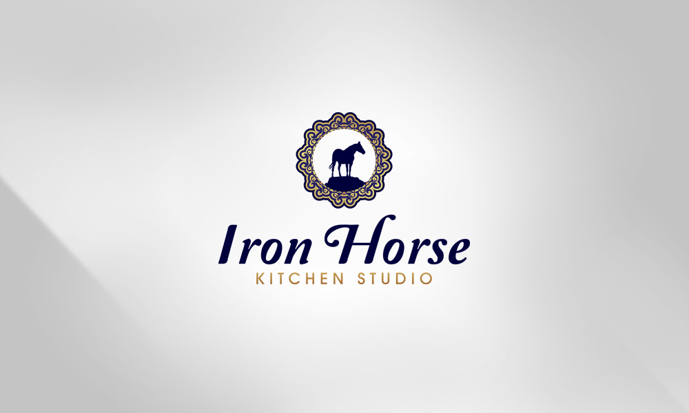 Logo Design by Spektron Designs for Iron Horse Kitchens | Design #3847968