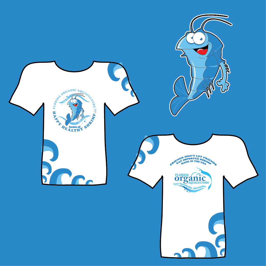 T-shirt Design by TrueDesign for Florida Organic Aquaculture | Design #3798681
