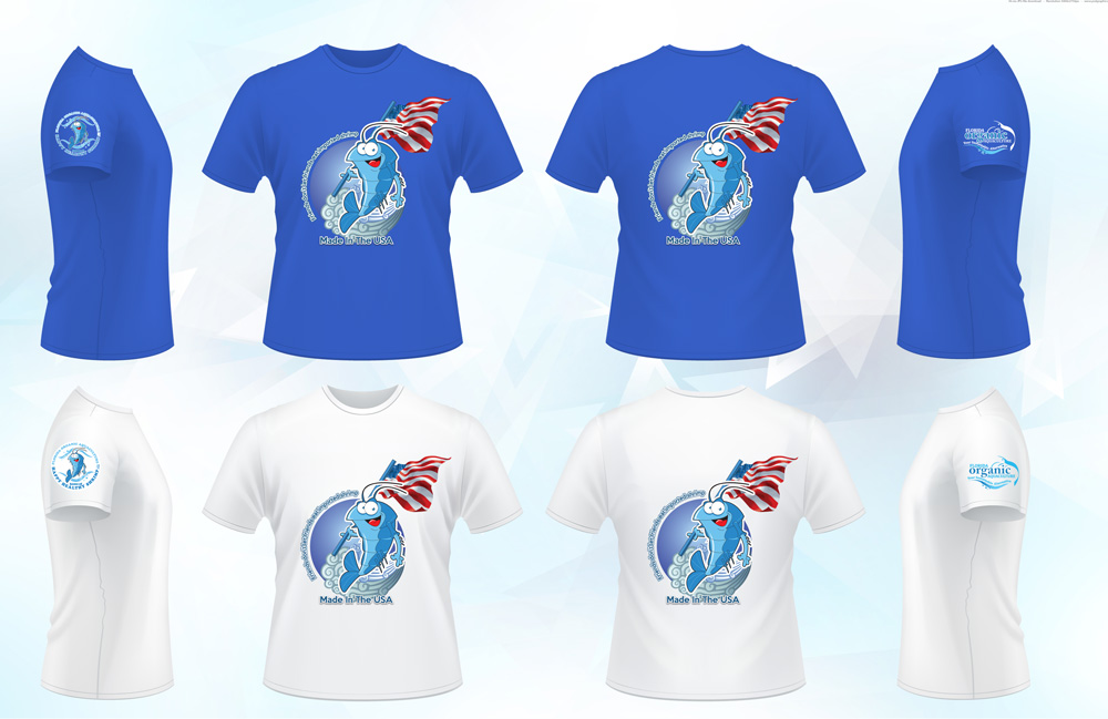 Design de T-shirt par nanx pour Florida Organic Aquaculture | Design #3865299