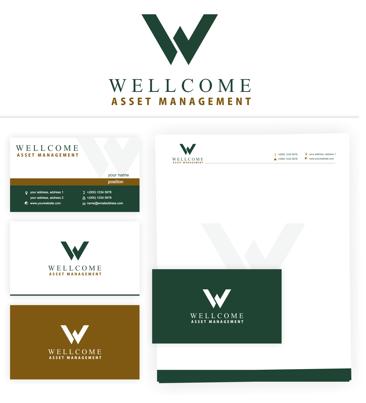 Diseño de Logo por R16 para Wellcome Investments, Inc | Diseño #4325436