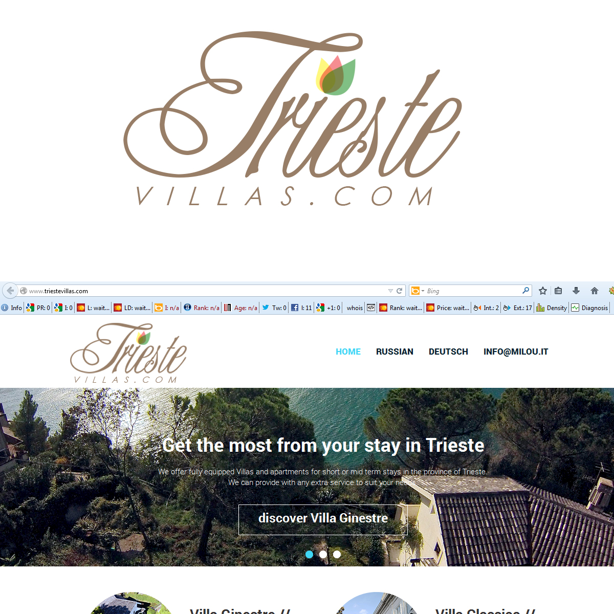 Logo-Design von Adeel Hanif® für Milou Sas di Davide Carlin & c. | Design #3839530