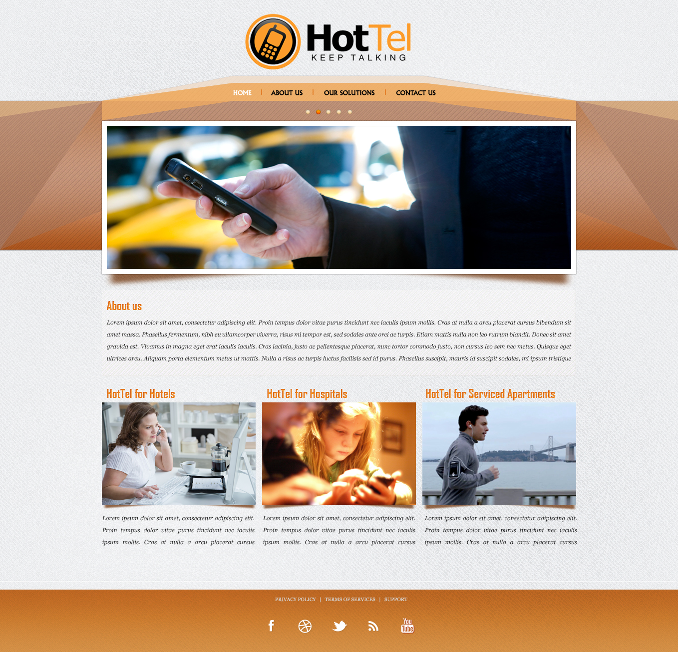 Web Design by studio-sfp.com for 80 dB Communications | Design #1008573