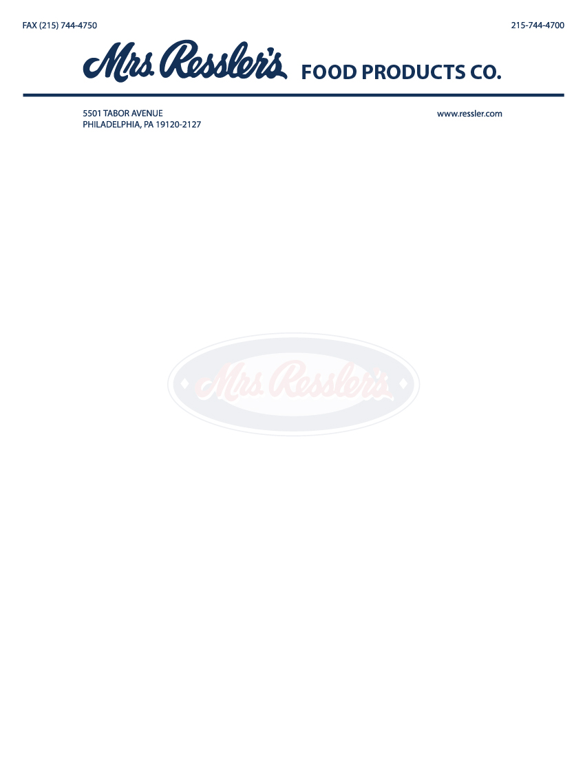 Design En-Tête par jaysonchanchico pour Mrs. Ressler's Food Products | Design #3783938