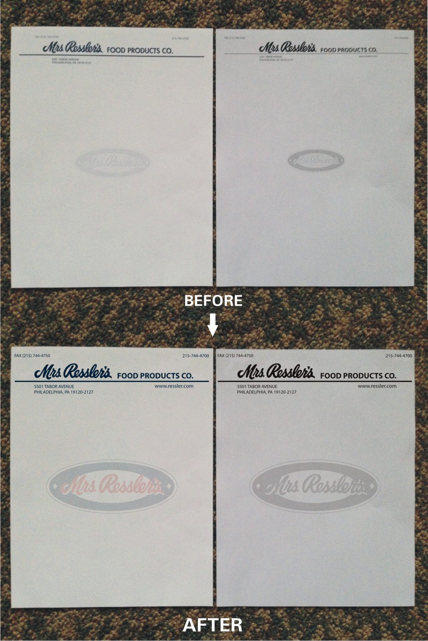 Letterhead Design by aseloleh for Mrs. Ressler's Food Products | Design #3786989
