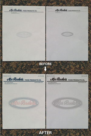 Letterhead Design by aseloleh for Mrs. Ressler's Food Products | Design: #3787068