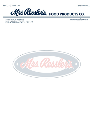 Letterhead Design by aseloleh for Mrs. Ressler's Food Products | Design: #3787088