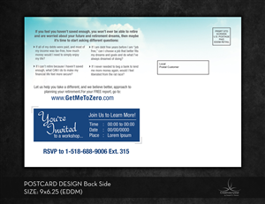 Postcard Design by Creativecrystal for The Optimus Group | Design: #3897969