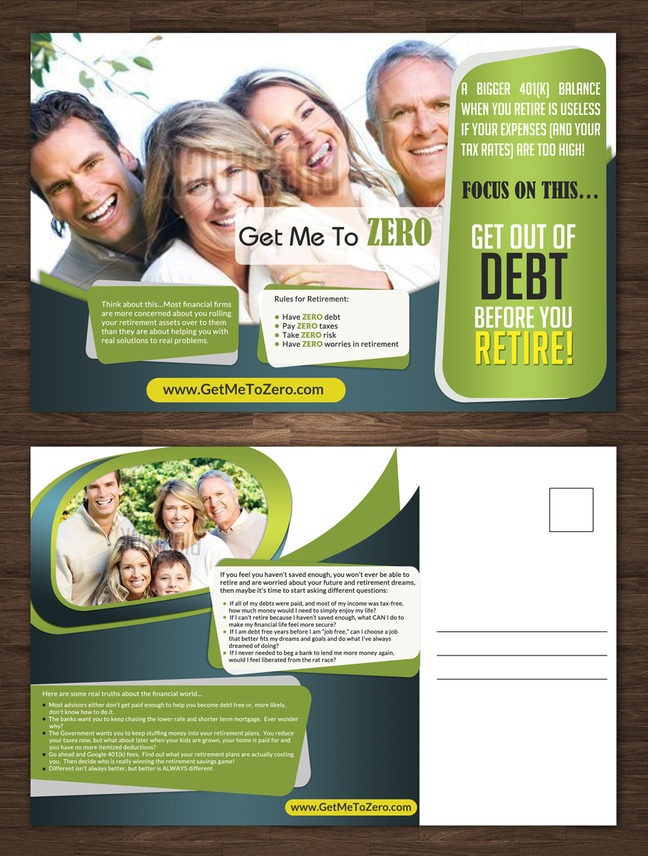 Postcard Design by ESolz Technologies for The Optimus Group | Design #3785526
