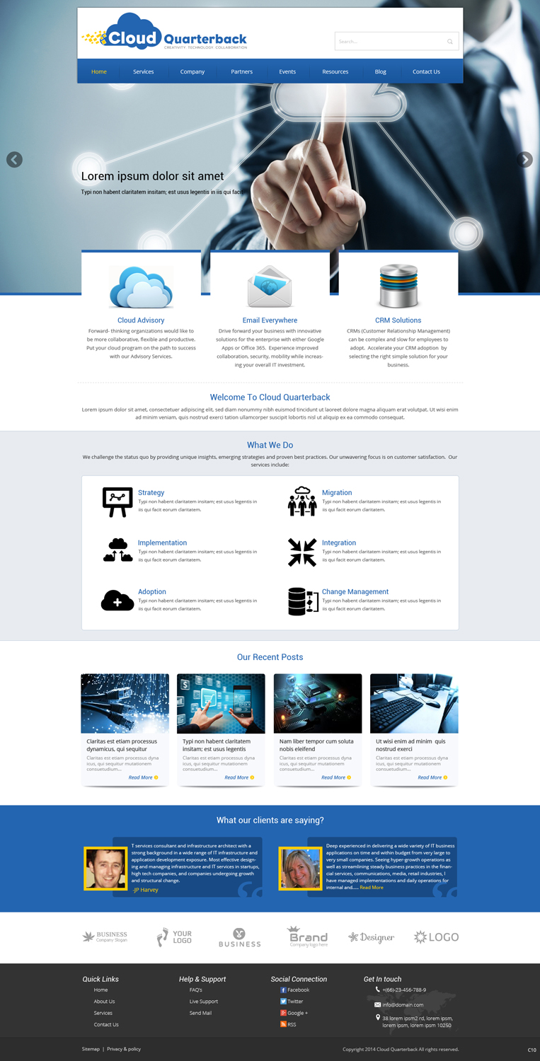 Web Design by pb for Remedy One | Design #3787815