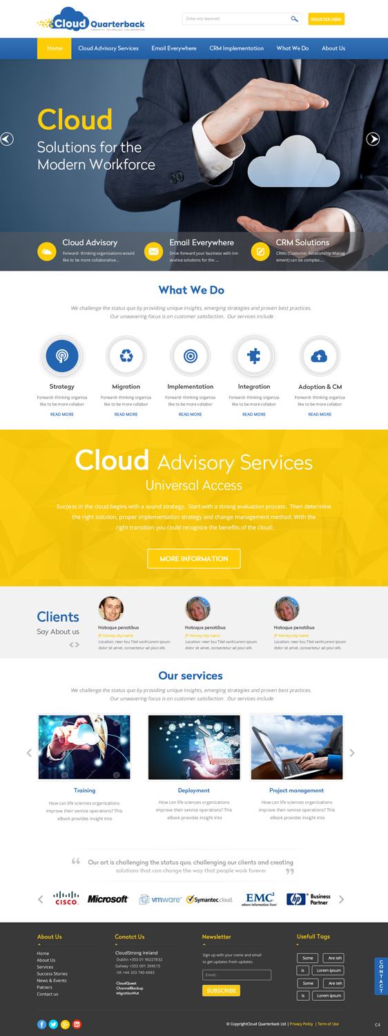 Web Design by pb for Remedy One | Design #3787819