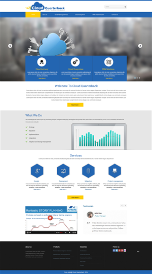Web Design by pb for Remedy One | Design: #3787824