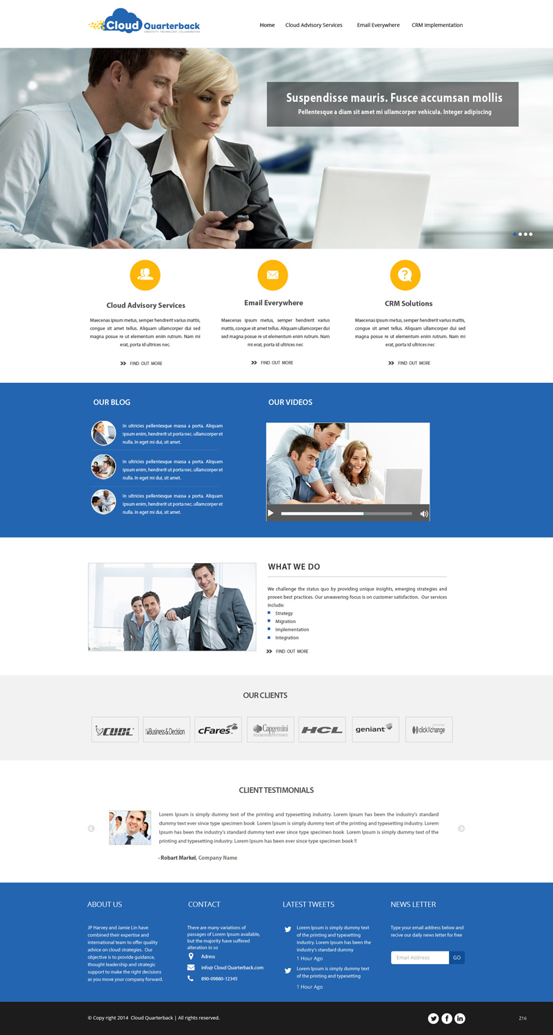 Web Design by pb for Remedy One | Design #3796165