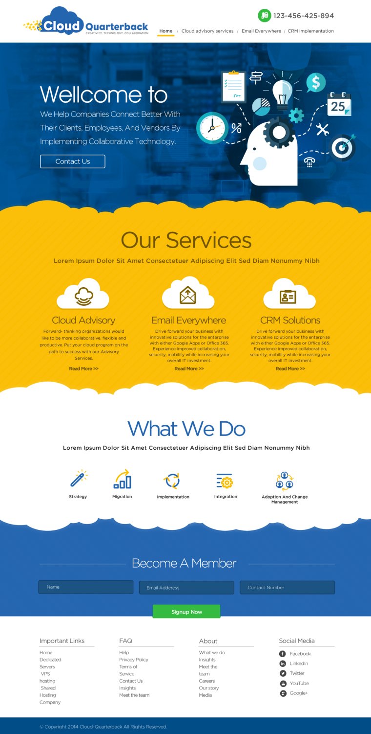 Web Design by TechWise for Remedy One | Design #3834011
