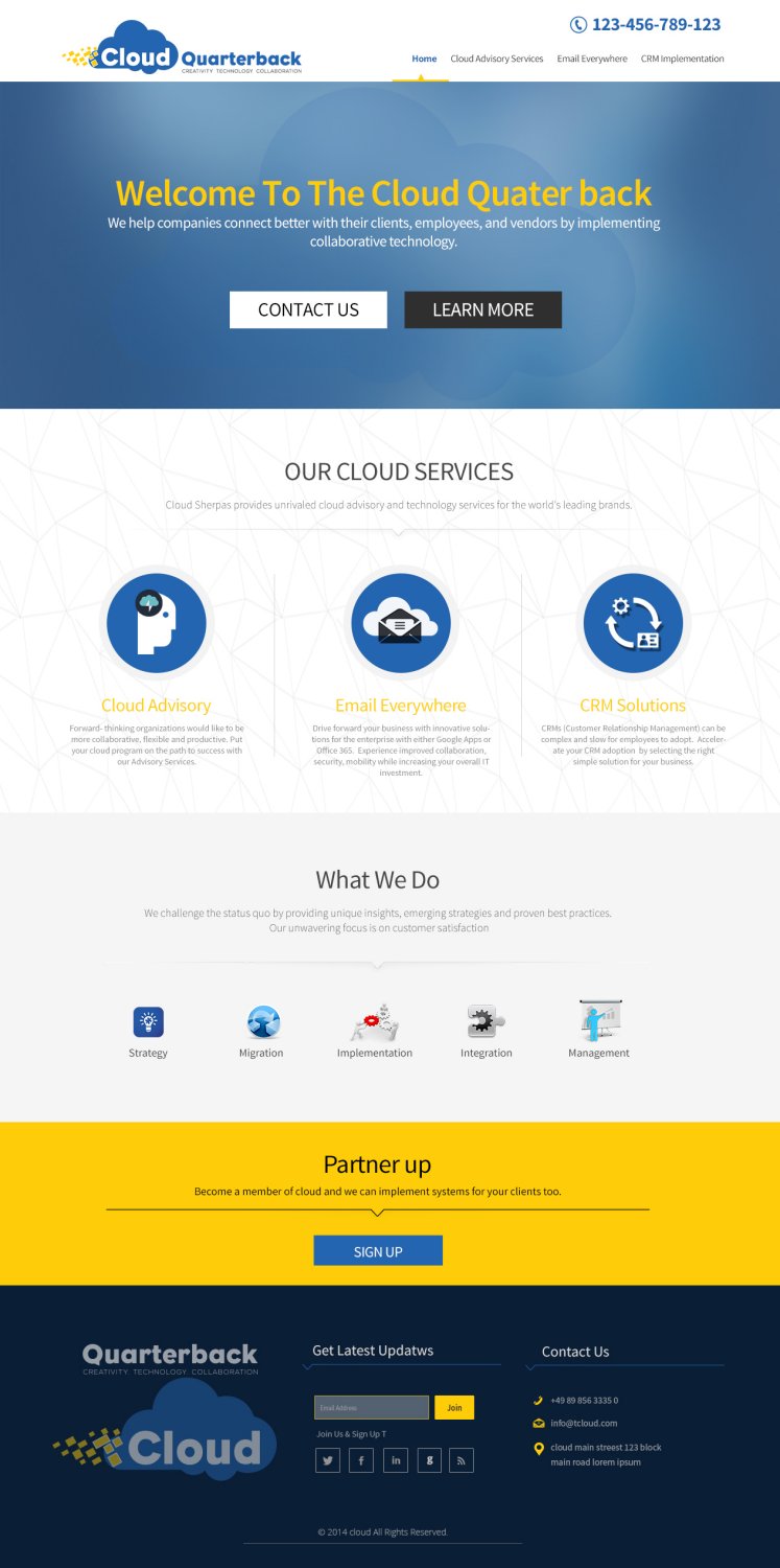 Web Design by TechWise for Remedy One | Design #3834012