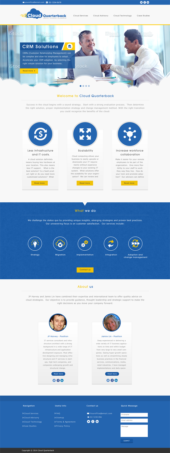 Web Design by JM for Remedy One | Design #3824851