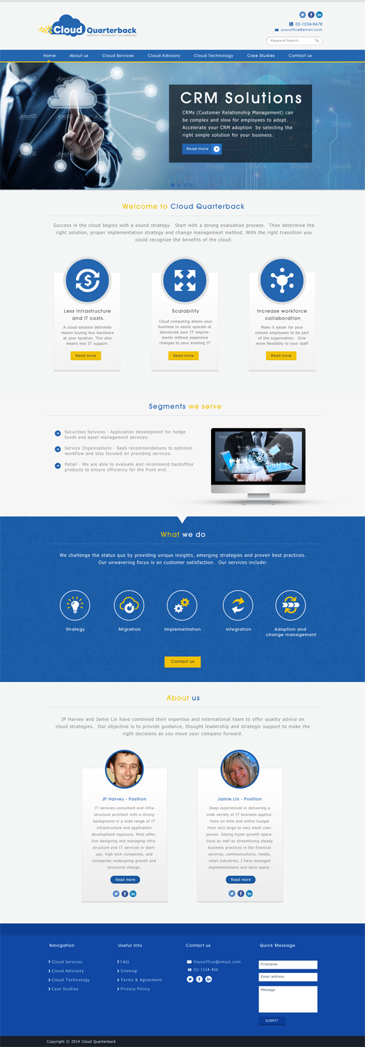 Web Design by JM for Remedy One | Design #3825354