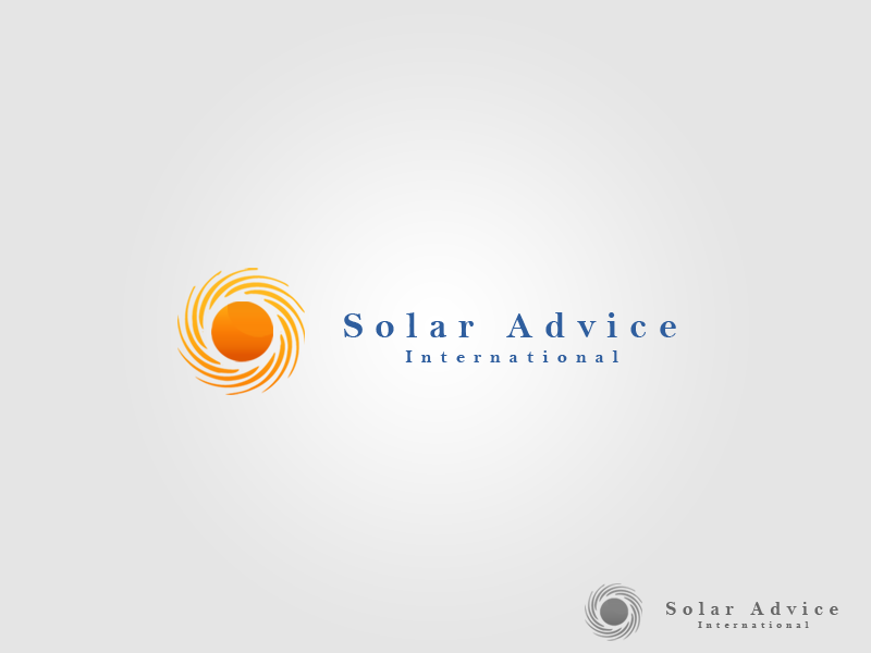 Logo Design by STOESKI_Design for Solar Advice International | Design #3816921