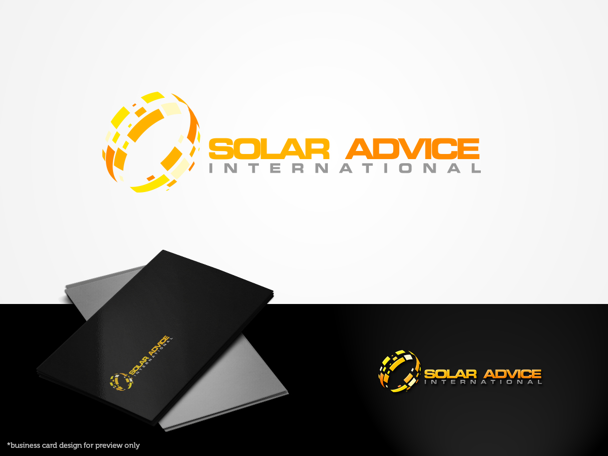 Logo-Design von ArtSamurai für Solar Advice International | Design #3792911