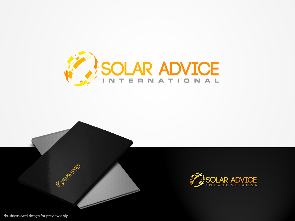 Logo-Design von ArtSamurai für Solar Advice International | Design #3827989