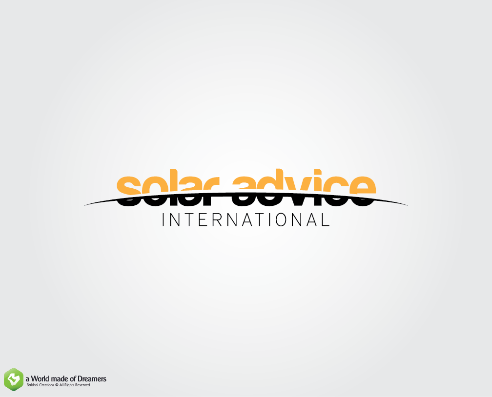 Logo-Design von Bolshoi Creations für Solar Advice International | Design #3872288