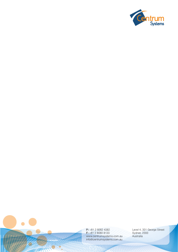 Stationery Design by MDS - bonusplusdesign.com for Centrum | Design #125422