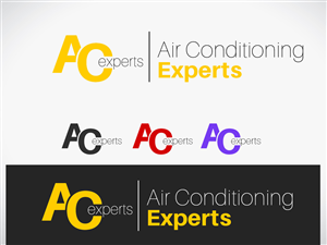 A/C Experts or Air Conditioning Experts   could also use..... Cooling & Heating | Logo Design by hesanhasan
